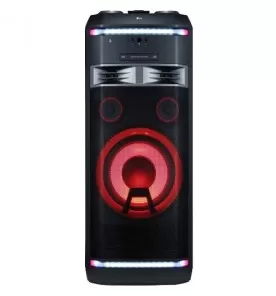 Mini System Torre LG XBoom OK99 - Preto - Bluetooth - USB - Karaokê - 1650W - Bivolt