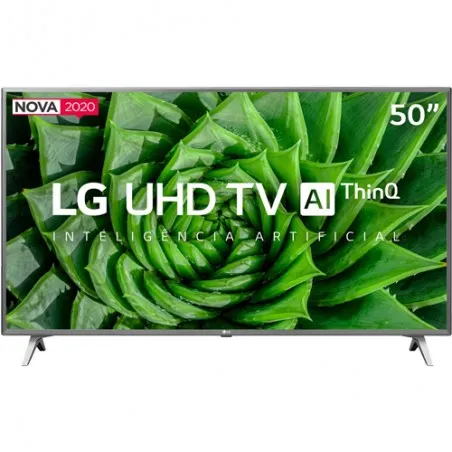 Smart TV LED LG 50" 50UN8000PSD - Ultra HD 4K - HDMI - USB - Wi-Fi - ThinQ AI - Conversor Digital