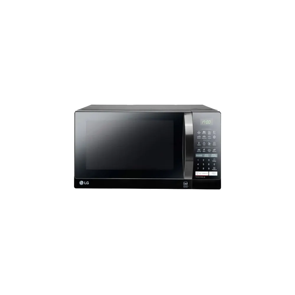 Forno Micro-Ondas LG EasyClean MS3057Q - Preto - 30 Litros - 127V