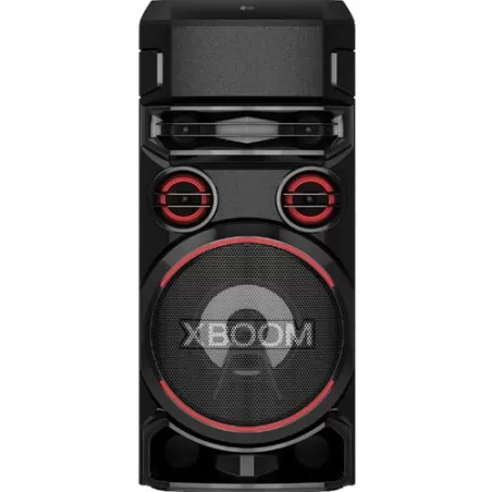 Caixa Acústica LG XBoom RN7 - Preto - Multi Bluetooth - Super Graves - Microfone - Karaokê - 1200RMS