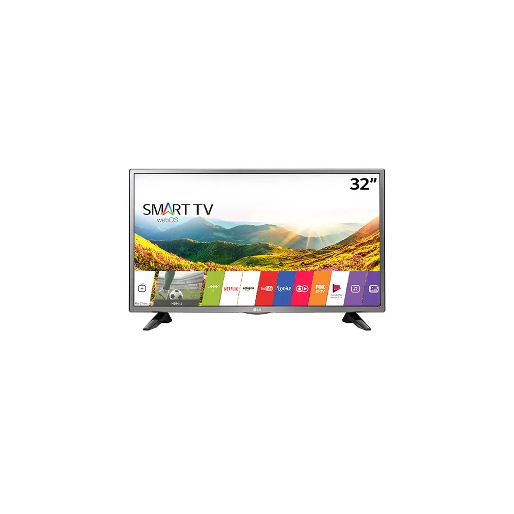 Smart TV LED LG 32" 32LJ600B - HD - HDMI - USB - Wi-Fi - WebOS - Conversor Digital