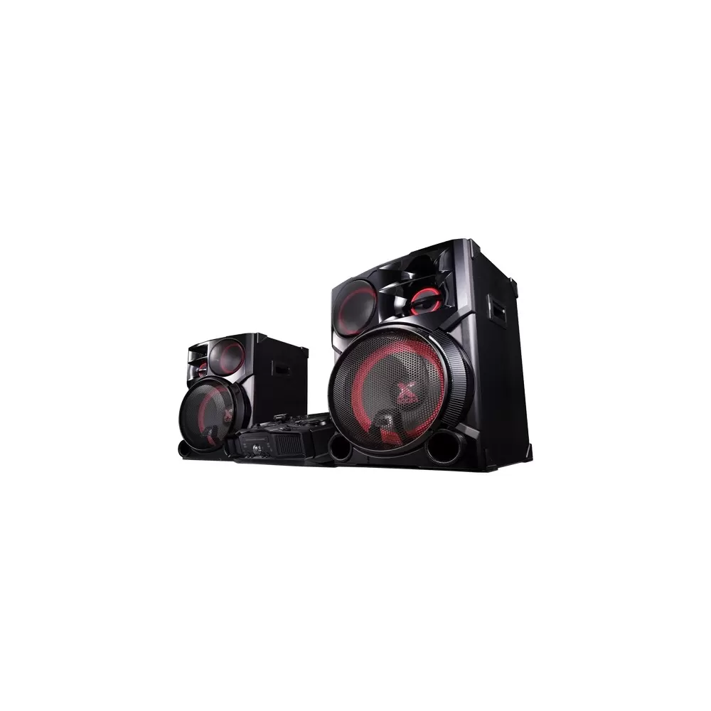 Mini System LG XBoom Pro CM9960 - Bluetooth - USB - Função DJ - CD - MP3 - 4100W