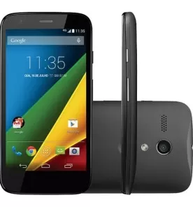 Smartphone Motorola Moto G Preto 4G - Preto - XT1078 - 16GB - Dual Chip - Tela 5" - Android 5.0
