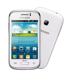 Smartphone Samsung Galaxy S Duos Branco - Dual Chip - 3G - 5MP  - Tela 4" - Dual Core - GT-S7562l - Android 4.0