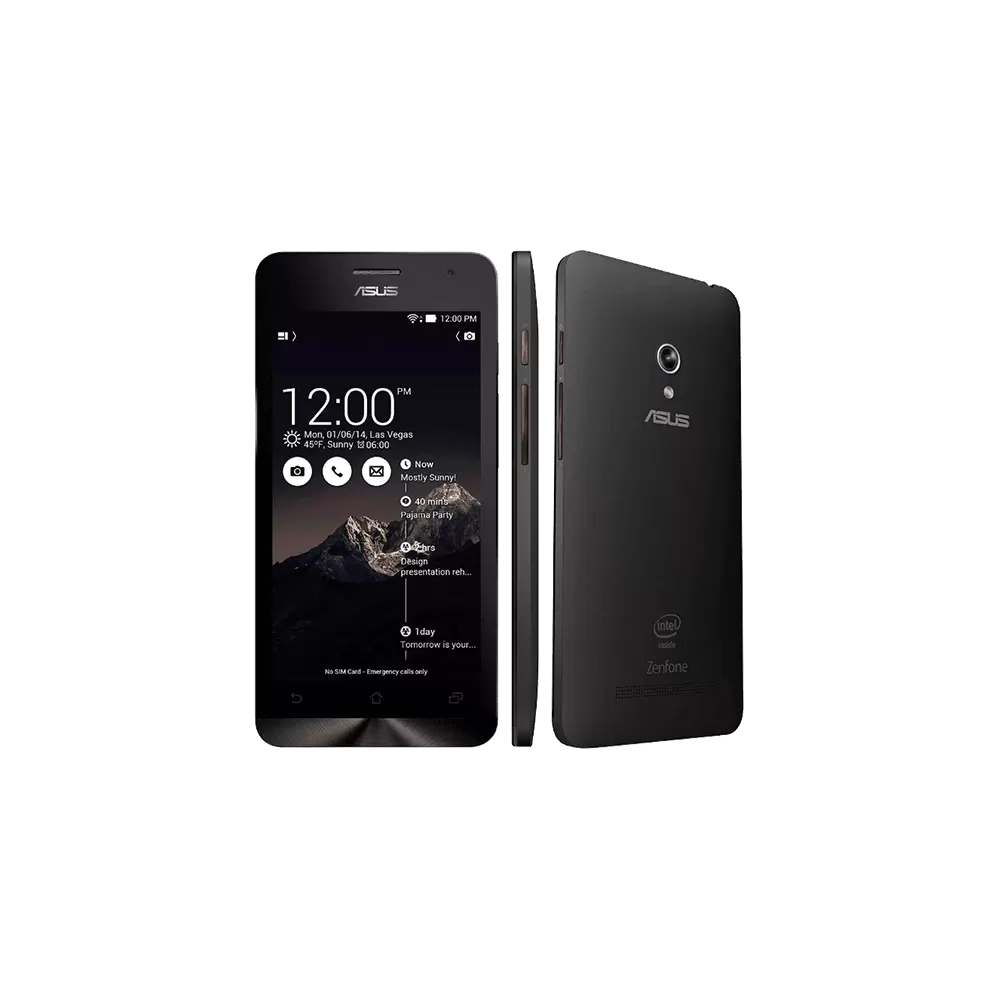 Smartphone ZenFone 5 ASUS Preto - 8GB - Intel 1.2 GHz - A501CG-2A480BRA - Dual SIM - Câmera 8MP - Tela 5" - Android 4.3