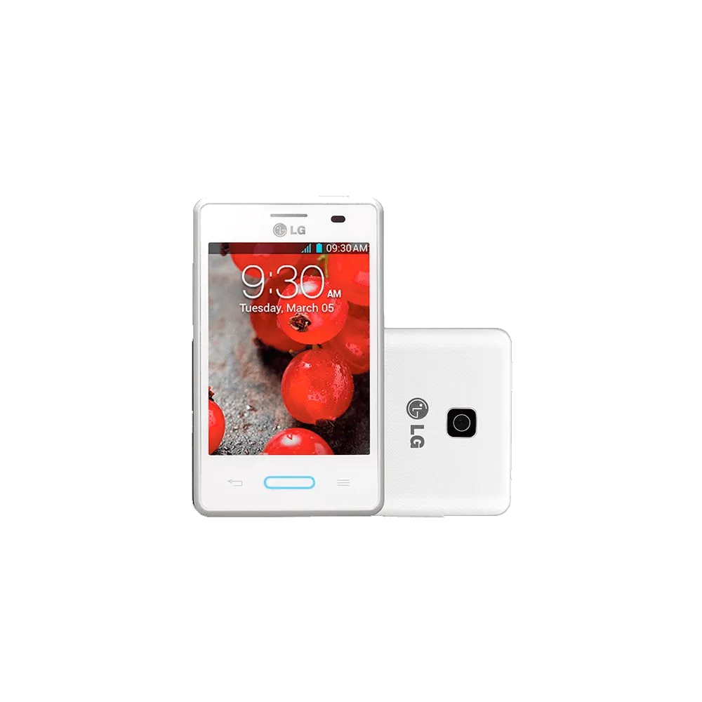Smartphone LG E425 Optimus L3 II - 3G - Wi-Fi - 3.2" - 3MP - Android 4.1 - Branco