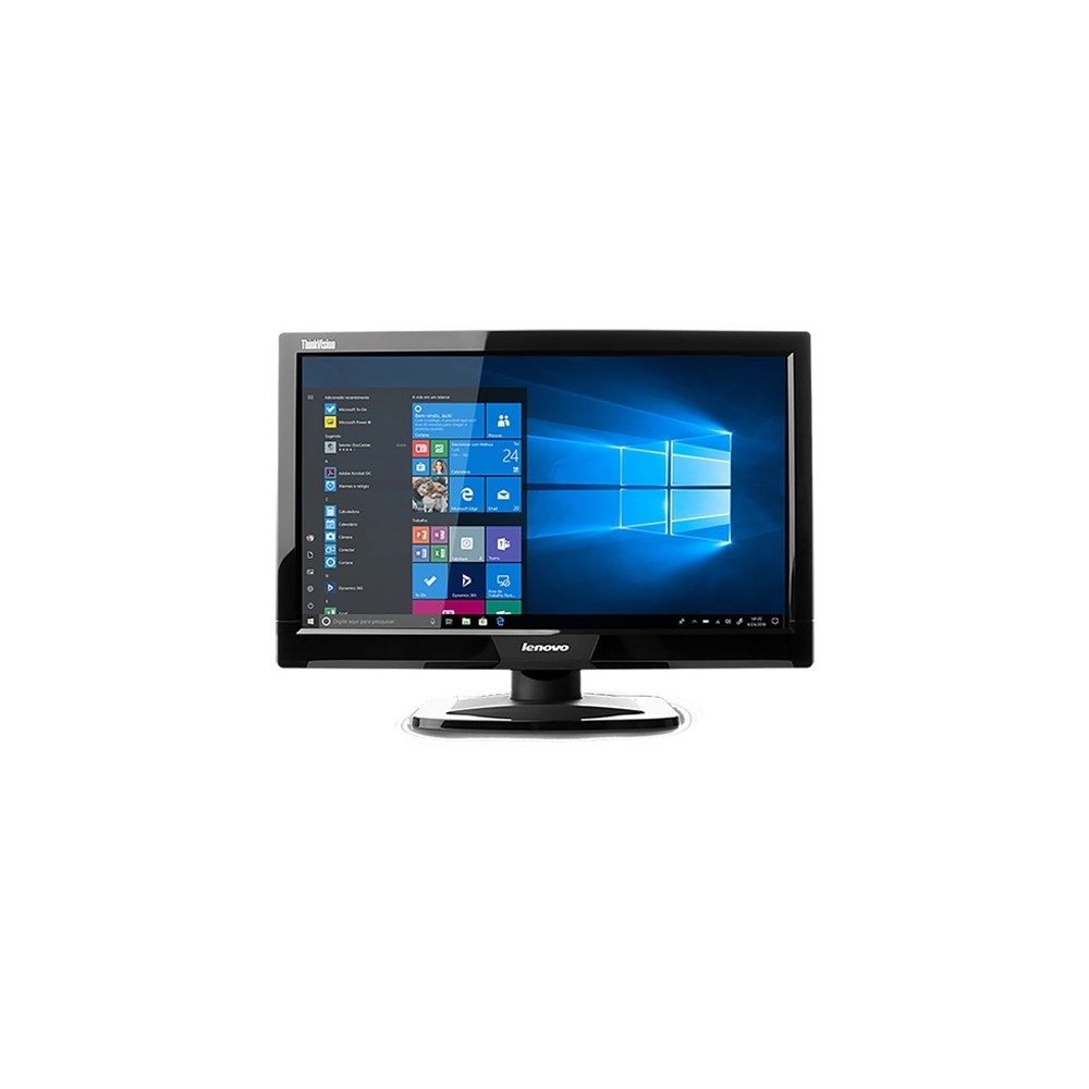 Monitor Lenovo LCD 19.5" TFT E2002B-60BBHBR1BR - Preto - Widescreen - 1600x900 - VGA