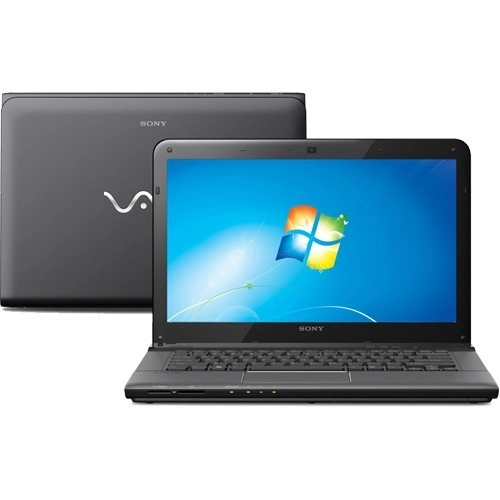 Notebook Sony VAIO SVE14A25CBH - Cinza - Intel Core i5-3210M - RAM