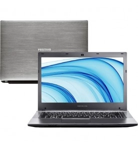 Notebook Positivo Ultra S8500 - Cinza - Intel Core i5-3317U - RAM 4GB - HD 500GB - Tela 14" - Windows 8