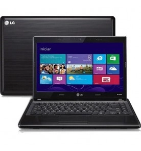 Notebook LG S460-G.BG31P1 - Preto - Intel Core i3-3110M - RAM 4GB - HD 320GB - Tela 14" - Windows 8