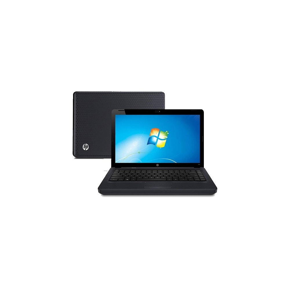 Notebook HP G42-371BR - Preto - AMD Turion II P560 - RAM 2GB - HD 320GB - Tela 14" - Windows 7 Home
