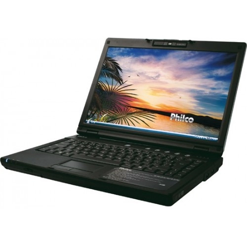 Notebook Philco 14E-P423WB - Preto - Intel Core i3-2310M - RAM 2GB - HD 320GB - Tela 14" - Windows 7 Home Basic