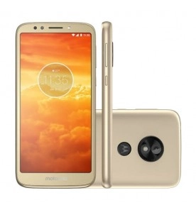 Smartphone Motorola Moto E5 Play XT1920 - Dourado - 16GB - 8MP - 4G - Tela 5.3" - Android 8.1