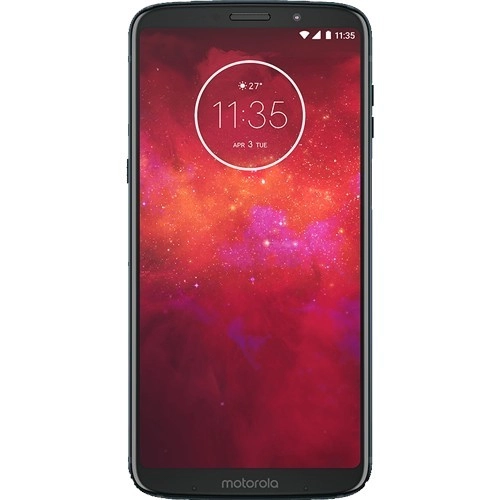 Smartphone Motorola Moto Z3 Play XT1929 - Índigo - Dual-Chip - 128GB - 12MP - Tela 6" - Android 8.1