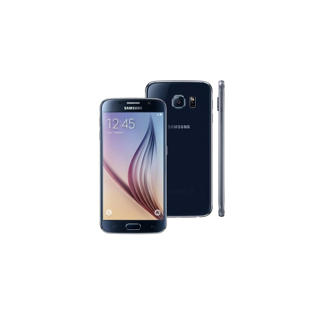 Smartphone Samsung Galaxy S6 SM-G920F - Preto - 64GB - 4G - 16MP - Tela 5.1" - Android 5.0