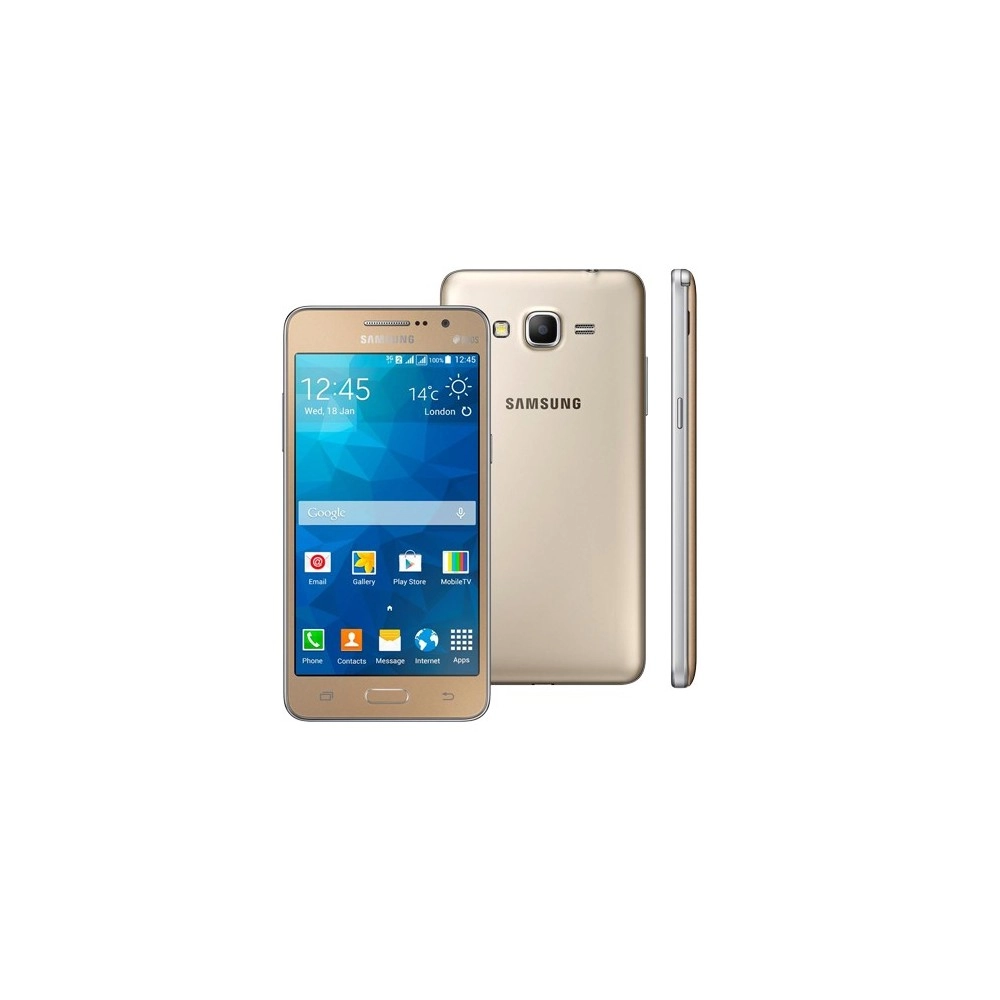 Smartphone Samsung Galaxy Gran Prime Duos G531H - Dourado - 8GB - 3G - Tela 5" - Android 4.4