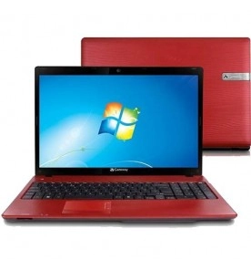 Notebook Acer Gateway NV55C02B - Vermelho - Intel Core i5-480M - RAM 4GB - HD 640GB - Tela 15.6" - Windows 7 Home Basic