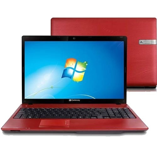 Notebook Acer Gateway NV55C02B - Vermelho - Intel Core i5-480M - RAM 4GB - HD 640GB - Tela 15.6" - Windows 7 Home Basic