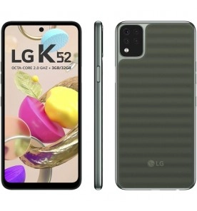 Smartphone LG K52 - Verde - 64GB - RAM 3GB - Octa Core - 4G - Câmera Quádrupla - Tela 6.6" - Android 10