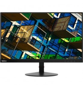 Monitor Lenovo ThinkVision S22E-61C9KBR1BR - Preto - Tela 21.5" - 60Hz - 4ms - HDMI - VGA