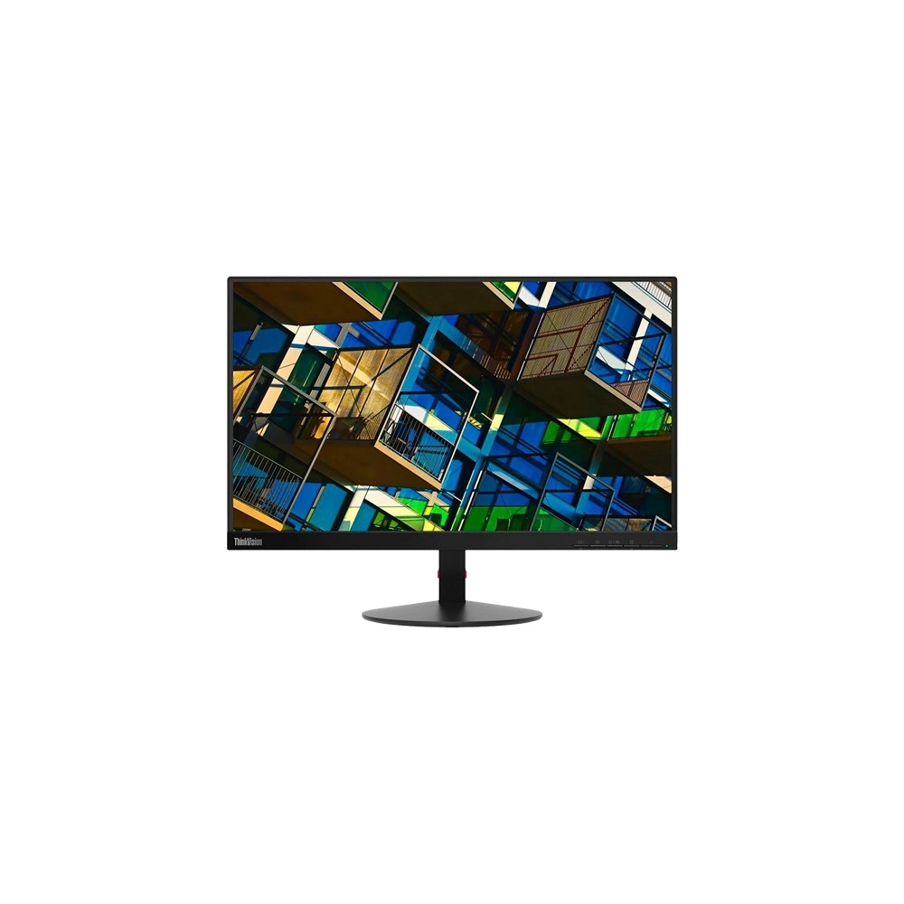 Monitor Lenovo ThinkVision S22E-61C9KBR1BR - Preto - Tela 21.5" - 60Hz - 4ms - HDMI - VGA