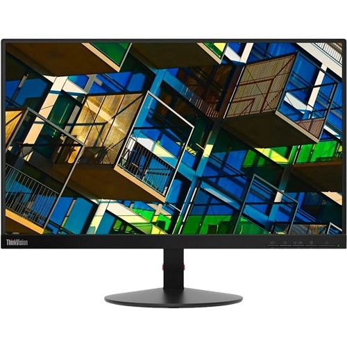Monitor Lenovo ThinkVision S22E-61C9KBR1BR - Preto - Tela 21.5" - 60Hz - 4ms - HDMI - VGA