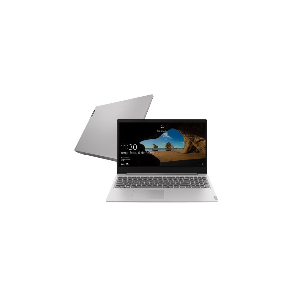 Notebook Lenovo Ideapad S145 81XM0002BR - Prata - Intel Core i3-8130U - RAM 4GB - HD 1TB - Tela 15.6" - Windows 10