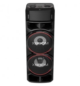 Caixa de Som LG Xboom RN9 - Preto - Multi Bluetooth - Super Graves - Microfone - Karaokê - 1800W