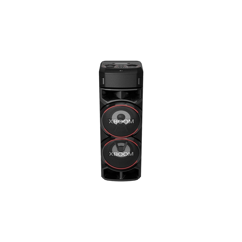 Caixa de Som LG Xboom RN9 - Preto - Multi Bluetooth - Super Graves - Microfone - Karaokê - 1800W