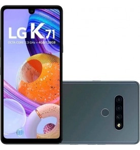 Smartphone LG K71 - Titânio - 128GB - RAM...