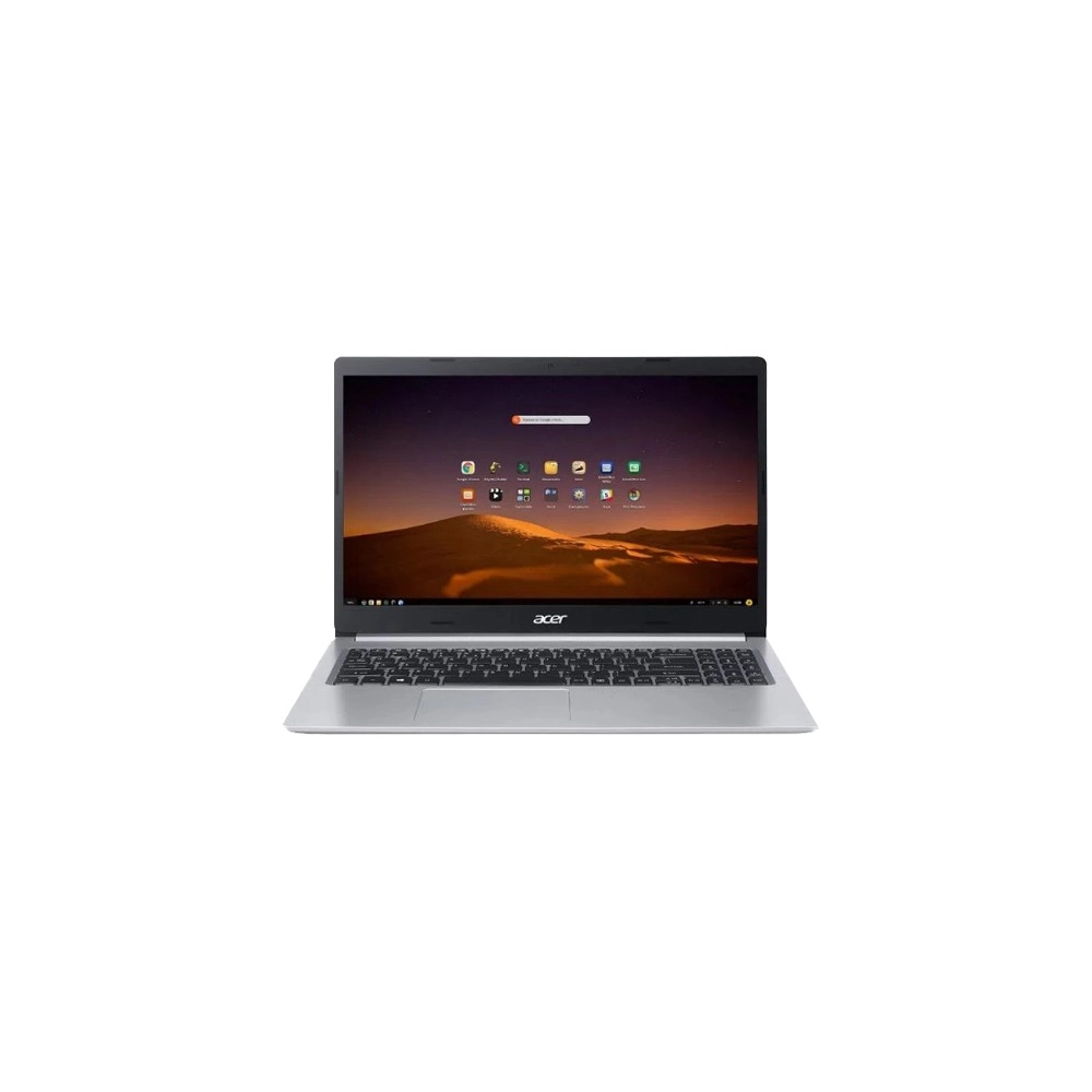 Notebook Acer Aspire 5 A515-54-557C - Prata - Intel Core i5-10210U - RAM 4GB - SSD 256GB - Tela 15.6" - Linux