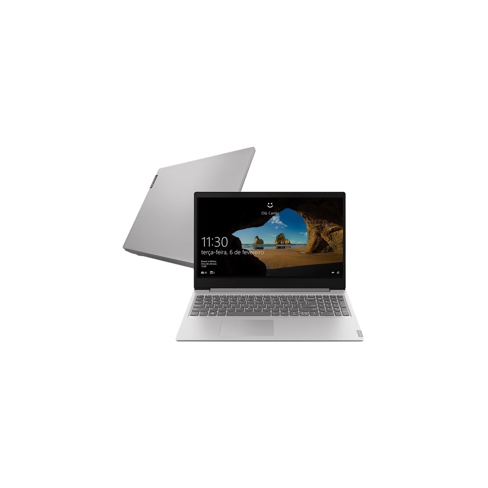 Notebook Lenovo Ideapad S145 82DJ0002BR - Prata - Intel Core i3-1005G1 - RAM 4GB - HD 1TB - Tela 15.6" - Windows 10