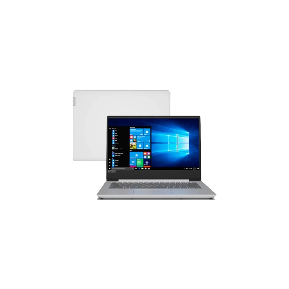 Notebook Lenovo B330S-81JV0000BR - Prata - Intel Core i5-8250U - Radeon RX 535 - RAM 8GB - SSD 256GB - Tela 15.6" - Windows 10