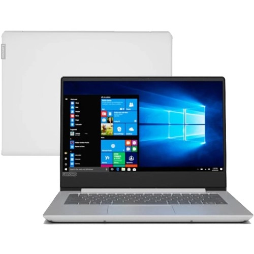 Notebook Lenovo B330S-81JV0000BR - Prata - Intel Core i5-8250U - Radeon RX 535 - RAM 8GB - SSD 256GB - Tela 15.6" - Windows 10