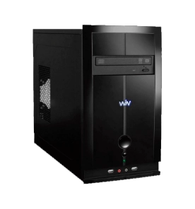 Computador Desktop CCE I325L - RAM 2GB - HD 500GB - Intel Core i3-2100 - Gravador de DVD - Linux