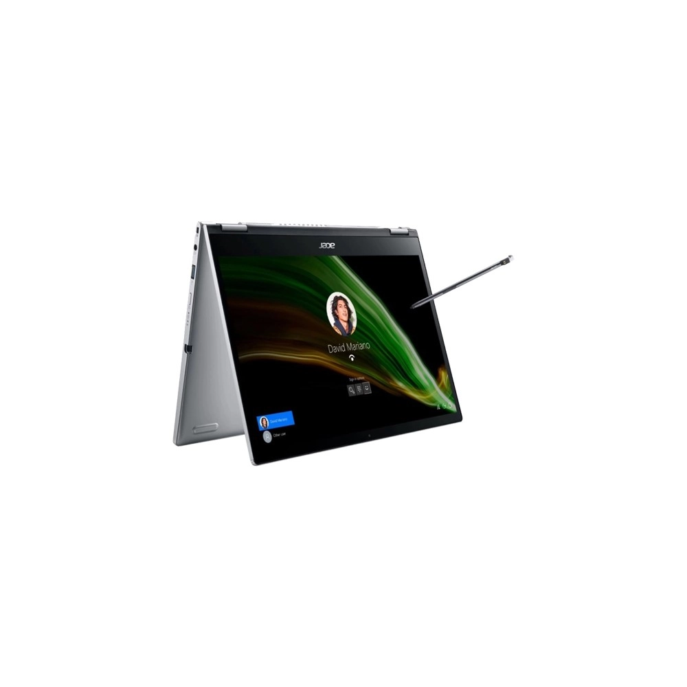 Notebook 2 em 1 Acer Spin 3 SP313-51N-54V4 - Prata - Intel Core i5-1135G7 - RAM 8GB - SSD 512GB - Tela 13.3" - Windows 10 Home