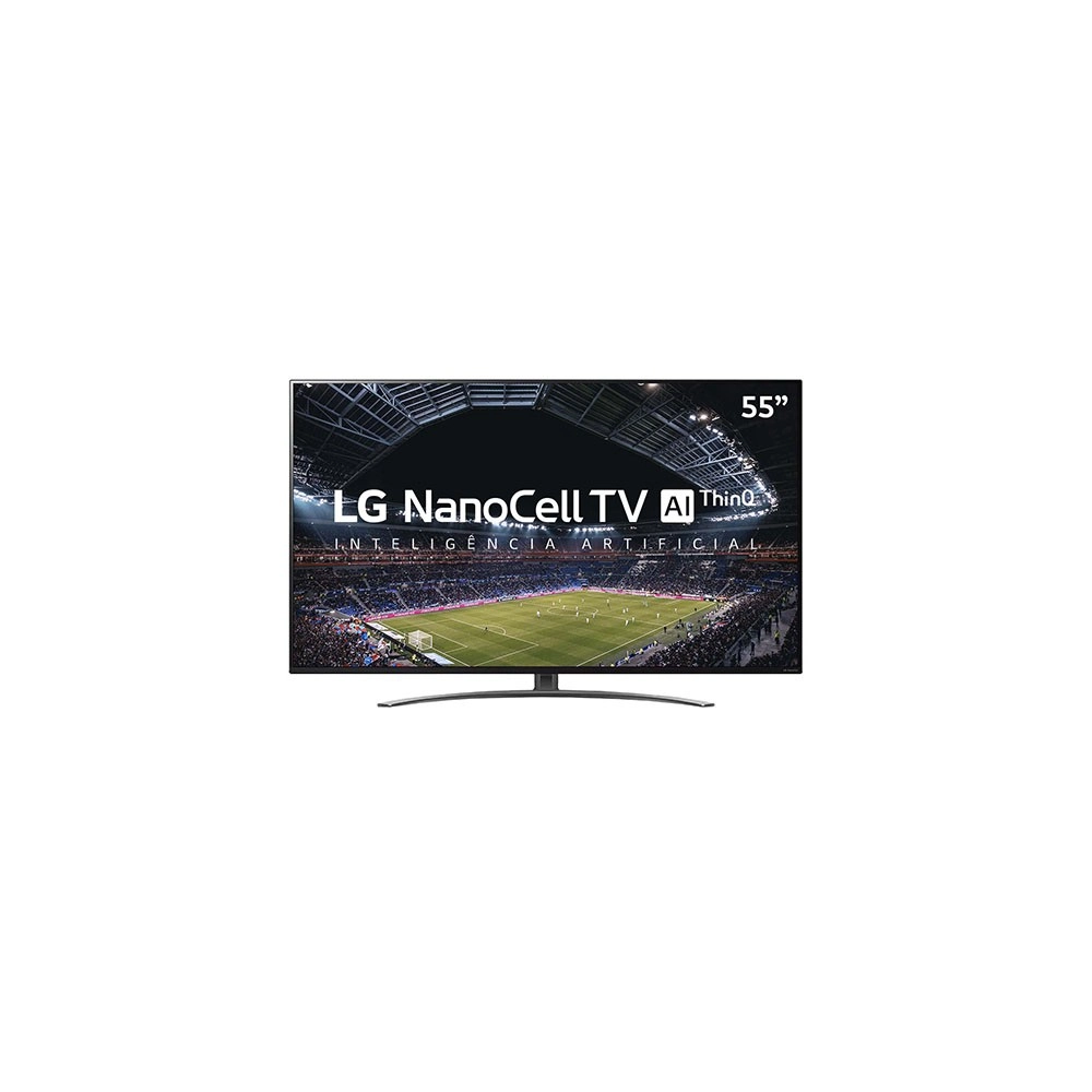 Smart TV Nanocell LG 55" 55NANO86SNA - Ultra HD 4K - HDR - HDMI - USB - Wi-Fi - Inteligência Artificial - Conversor Digital